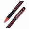 Uni-Ball Jetstream 101 Hybrid Gel Pen, Stick, Bold 1 mm, Red Ink, Black/Red Barrel, 12PK 1768013 - alternate 7