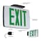 Compass Exit Sign, Black, 1 Face(s), LED, Universal Mount, Nickel Cadmium CCESRE - alternate 4