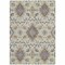 Homeroots 3' X 5' Ivory Brown And Green Oriental Washable Indoor Outdoor Area Rug 597692 - alternate 7