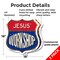 Signmission Jesus's Workshop, 18 inch X 18 inch, Plastic Sign, 2PK SHI-P-2PACK-18-489-JESUS - alternate 4