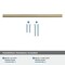 Amerock Versa 10-1/16 inch 256mm Center-to-Center Golden Champagne Cabinet Pull BP55532BBZ - alternate 3
