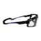 Radians Thraxus Elite, Safety Glasses, IQuity Anti-Fog & Anti-Scratch, Clear Lens, Blue Frame, Half-Frame TXE2-13ID - alternate 7