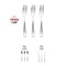 Smarty Had A Party Shiny Metallic Silver Plastic Forks (600 Forks), 600PK 7955S-CASE - alternate 7
