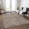 Homeroots 8' X 10' Brown And Beige Abstract Washable Indoor Outdoor Area Rug 599703 - alternate 9