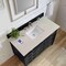 James Martin Vanities Brittany 48" Single Vanity, Black Onyx, w/ 3 CM Siberian Silestone Top w/FreePower Wireless Charger 650-V48-BKO-FSFR - alternate 8