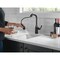 Delta Stryke Single Handle Pull-Down Bar/Prep Faucet 9976-BL-DST - alternate 6