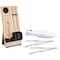 Nutrichef Electric Kitchen Knife With Wooden Storage Tray PKELKN16 - alternate 1