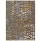 Homeroots 8' X 10' Copper Gold And Brown Abstract Washable Indoor Outdoor Area Rug 596815 - alternate 7