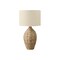 Monarch Specialties Lighting, 30"h, Natural Rattan, Beige Shade, Transitional I 9917 - alternate 1