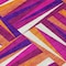 Homeroots 3' X 5' Red Purple And Copper Geometric Washable Indoor Outdoor Area Rug 598256 - alternate 6