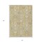 Homeroots 5' X 8' Gold Ivory And Gray Oriental Washable Indoor Outdoor Area Rug 598041 - alternate 8