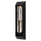 Cwi Lighting Curva Integrated LED 24in Sand Black Outdoor Wall Light with Handcrafted Glass 1725W24-1-101-B - alternate 1