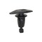 Auveco Weatherstrip Retainer; Head Size: 5mmx15mm, Stem Dia., 7.3mm, Stem L: 11mm, Black Nylon, 25PK 21950 - alternate 1