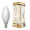 Bulbrite LED Filament, 4 Watt Dimmable B11 Light Bulb, Milky Glass Finish, E12 Base, 4000K, 300 Lumens, 4PK 862309 - alternate 11