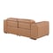 Homeroots 77in Brown Italian Leather Power Reclining Loveseat With Storage 720548 - alternate 7
