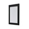 Deflecto Wall Mount Snap Frame, 8.5x11, Blk 690001B - alternate 4