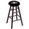 Holland Bar Stool Co Maple Counter Stool, Dark Cherry Finish, Georgia "G" Seat RC24MSDC - alternate 1