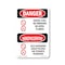 Signmission OSHA Danger Sign, Diesel Fuel No Smoking Bilingual, 18in X 12in Rigid Plastic, OS-DS-P-1218-VP-1124 OS-DS-P-1218-VP-1124 - alternate 1