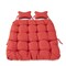 Leisuremod 2-Person Hanging Egg Chair Cushion, Weather-Resistant, Headrest & Zippered Cover ES52C-R - alternate 5