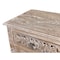 Homeroots 30" Gray Solid Wood Distressed One Drawer Nightstand 521201 - alternate 9