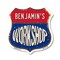 Signmission Benjamin's Workshop, 12 Inch X 12 Inch, Plastic Sign SHI-P-12-489-BENJAMIN - alternate 1