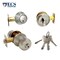 Ecs Hardware Durable Combo Lockset w/ Single Knob & Deadbolt, Entrance, Satin Nickle, Grade 3 SC1 ECSH-37805-SN-SC1 - alternate 4