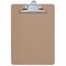 Universal Clipboard, Hardboard, Brown, 8-1/2x11 UNV40304 - alternate 1