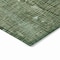 Homeroots 8' Fern Green And Beige Round Abstract Washable Indoor Outdoor Area Rug 631175 - alternate 6