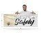 Signmission Think & Work Safely, 36 Inch x 96 Inch, Vinyl Banner B-96-30888 - alternate 3