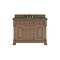 James Martin Vanities Brookfield 48 in. Single Vanity, Pecan w/ 3 CM Parisien Bleu Silestone Top 547-V48-PCN-3PBL - alternate 1
