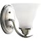 Progress Lighting Trinity 6.5-in 1-Light Brushed Nickel Transitional Vanity Light P3190-09 - alternate 1