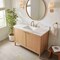 Ackland LustreLine Renelle 49 in. x 22 in. Engineered Stone Integrated Single Sink Vanity Top AKFVNQZRENE49X22P-SB - alternate 4