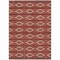 Homeroots 8' X 10' Red Ivory And Gray Geometric Washable Indoor Outdoor Area Rug 599667 - alternate 8