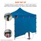 Ergodyne Blue Pop-Up Tent Sidewall - 10ft x 10ft 6194 - alternate 5