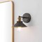 Jonathan Y July 7.88" 1-Light Industrial Farmhouse Metal Vanity Light, Rustic Dark Gray/Brass Gold JYL7426D - alternate 5