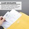 Bazic Products Clasp Envelope, 9" x 12", Box of 100, 100PK 8244 - alternate 4