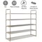 Home-Complete Free Standing Shoe Racks Set of Two 5-Tier His and Hers Shoe Organizer Shelves SH-BUND225 - alternate 3