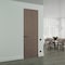 Sartodoors Hidden Door, Planum 0020 Grey Oak Concealed Metal Frame 32" x 96" Right-hand Inswing PLANUM0020MF-SD-32x96-RH-I - alternate 1