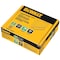 Dewalt Staples, 9 ga, Round Crown, 1-3/4 in Leg L, Steel, 960 PK DFS9175B1G - alternate 3