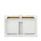 James Martin Vanities Chicago 36" Single Vanity, Glossy White, w/ 3 CM Phantome Eclos Top 503-V36-GW-3PHT - alternate 7