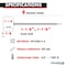 Kable Kontrol Write On Zip Tie Tags, 6in L, 1-7/8in x 1-1/8in Flag Size, 100Pcs, Red, 100PK CTWO-WF-6-40-RD - alternate 5