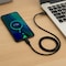 Sanoxy Braided USB Type C to Type C Fast Charging Data Sync USB-C to USB-C Cable 6ft Black SNX-CABLE9 - alternate 5