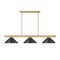 Z-Lite Vanguard Rubbed Brass 3 Light Billiard 3050-3RB-MMB - alternate 7