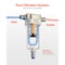 Vevor Air Compressor Filter 1/2 in NPT Air Dryer with 5m Brass Filter Element TF40-04 - alternate 8