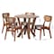 Baxton Studio Crystal Dining Set, 5-Piece 269-13411-10899-ZORO - alternate 8
