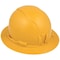 Klein Tools Hard Hat, Non-vented Brim Style, PC/ABS, 4-Point Point Ratchet with Pivot, Yellow 60489 - alternate 9