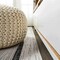 Jonathan Y Colonia Berber Stripe Ivory/Black 6 ft Round Indoor/Outdoor Area Rug SMB125D-6R - alternate 5