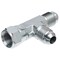 Gates Male JIC 37 Flare to Female JIC 37 Flare Swivel to Male JIC 37 Flare - Tee G60473-1212 - alternate 4