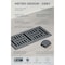 Sierra Grates 4 in. H X 14 in. W Powder Coat Steel, Granite Grey Floor Register MTR414-GRY - alternate 5