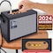 Pyle Heavy Metal EG Fire Electric Guitar Axe w/ Amplifier Kit, Full Size Instrument w/ Practice Amp & PMGTRKT101 - alternate 4